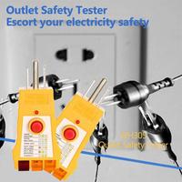 Tester di Sicurezza per Prese WH305, Rilevatore di Corrente a Induzione, Strumento Portatile per Elettricisti