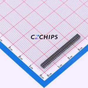 CLP-128-02-L-D Pin Socket SMD,P=1.27mm Connector ( Pitch: 1.27mm )( Row Spacing: 1.27mm )( Mounting Type: Vertical Mount ) - Product Image 1
