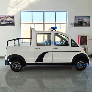 Vehículo de Patrulla Eléctrico Abierto Blanco, Utilitario, de Seguridad, con Energía Verde, Homologado para Calle y Aeropuerto - Product Image 4