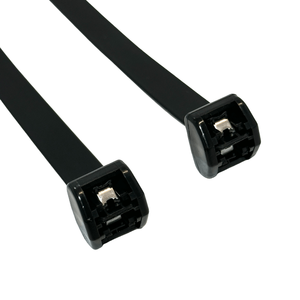 Attache de câble en nylon avec incrustation en acier inoxydable Attache de câble colorée Sangle d'insertion en acier inoxydable en nylon - Product Image 3