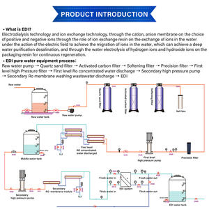 Système d'osmose inverse de 1000 l/h système d'eau déminéralisée système de dessalement de l'eau machine de traitement d'eau de mer de 500 litres par heure - Product Image 6