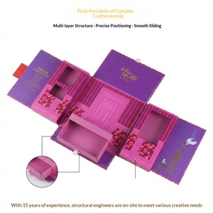 Luxury Custom Book-Style <b>Gift</b> <b>Box</b> with Double Doors, Folding Lid & Premium Paper Packaging - Product Image 1