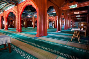 <span class=keywords><strong>Sala</strong></span> di preghiera del tappeto islamico della moschea in poliestere polipropilene stampato in Nylon - Product Image 3