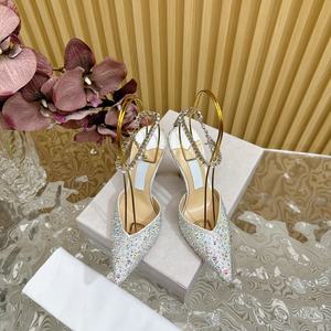 Tacones de Plataforma de Diseño de Alta Calidad para Mujer, con Pedrería, Ligeros, para Bodas, Fiestas y Verano - Product Image 2