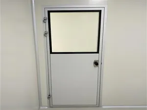 GMP ISO9001 Standard Aluminum Profile Pharmaceutical Electronics Cleanroom Doors