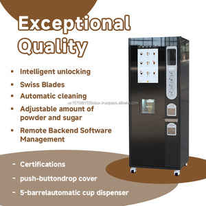 Machine à café fraîchement moulu intelligente et automatique, mobile et autonome, pour usage commercial, idéale pour les salles de sport et les bureaux, avec SDK – Vente chaude en usine - Product Image 4