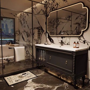 Mueble de Baño Vintage Francés, que Integra Romance en el Área del Baño - Product Image 4