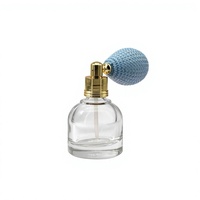 Flacon de parfum de luxe en verre de 10 ml rose, violet, vert, blanc, marron avec atomiseur à air comprimé et pulvérisateur à fine brume