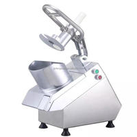 Automatische roestvrijstalen commerciële groente- en fruit snijmachine met verstelbare snijgrootte