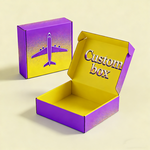 Emballage cosmétique jaune de luxe, design de couleur vive, boîte cadeau de maquillage, boîte d'emballage personnalisée avec logo, présentoir de produits de beauté - Product Image 6