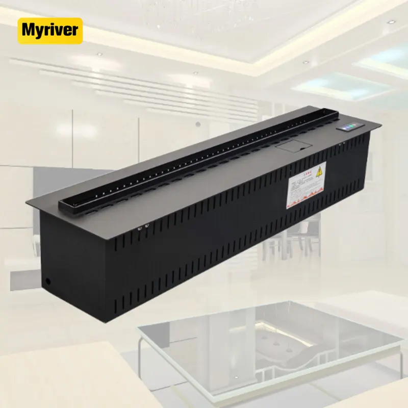 Myriver 3D Led Water Vapour Chama Fogo Efeito Lareira Elétrica Inserir Incêndios