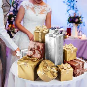 Carta Velina Metallizzata per Confezionare Regali e <span class=keywords><strong>Bouquet</strong></span> 17g Carta Velina <span class=keywords><strong>Oro</strong></span> Argento Carta Velina Regalo - Product Image 6