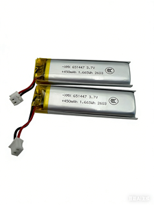 <span class=keywords><strong>แบ</strong></span><span class=keywords><strong>ต</strong></span>เตอรี่ลิเธียมโพลิเมอร์ 651447 3.7V 450mAh โรงงานขายดี <span class=keywords><strong>แบ</strong></span><span class=keywords><strong>ต</strong></span>เตอรี่ LiPo <span class=keywords><strong>แบ</strong></span>บชาร์จได้ - Product Image 2