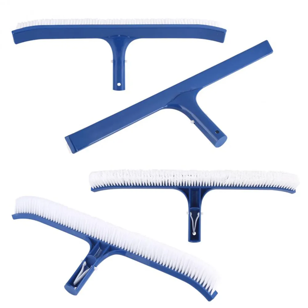 Swimming Pool Accessories 18''/45cm Deluxe Wall Brush with polished Alu Back Nylon brush head