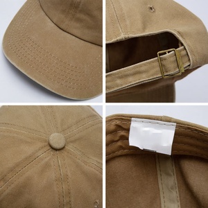 <b>Top</b> Fashion Customizable 3D Embroidery Logo and Sticker Cotton Sports Baseball Cap Fashion - Product Image 3