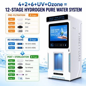 Máquina Expendedora de Agua para Estaciones de Servicio, Descansaderos de Autopistas, Exteriores, con Monedas, Tarjeta, QR, RO, ATM de Agua, <span class=keywords><strong>24</strong></span> <span class=keywords><strong>Horas</strong></span>, UV, OEM, Inteligente - Product Image 6
