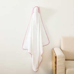 Serviette <span class=keywords><strong>de</strong></span> <span class=keywords><strong>bain</strong></span> à capuche unie <span class=keywords><strong>de</strong></span> style nouveau pour enfants avec un chapeau et une <span class=keywords><strong>cape</strong></span> portables, adaptée à la natation et au <span class=keywords><strong>bain</strong></span> - Product Image 3