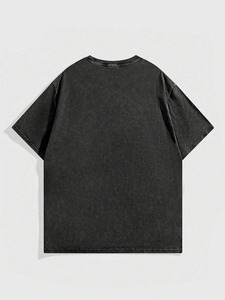 Camiseta casual de manga corta con cuello redondo y estampado para hombre, directo de fábrica, personalización disponible..F10 - Product Image 2