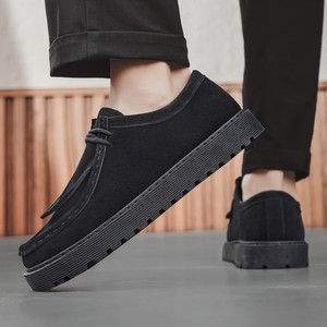Chaussures Homme 2025 Nouvelle Collection Automne – Baskets Décontractées Rétro à Semelle Ultra Épaisse Rehaussante et Résistante à l'Usure pour le Quotidien et la Mode Urbaine en PU - Product Image 4