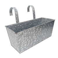 Jiangmen – grand Vase en métal galvanisé, Pot de fleurs suspendu, jardinière