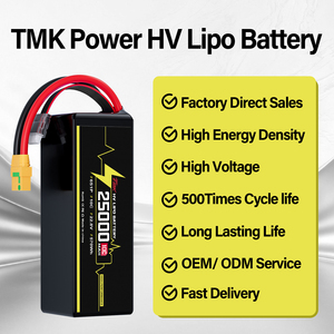 Batterie LiPo 6S 22,8 V 25000 mAh 10C 570 Wh à très longue autonomie et haute densité énergétique pour drones de logistique à charge lourde et AGV - Product Image 1