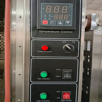 Four à convection commercial à 10 plateaux avec vapeur, four à pâtisserie, four à convection à gaz électrique, usine