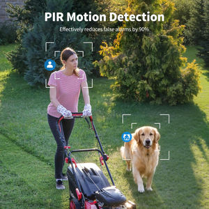 Cámara WiFi Exterior UBOX 2K, 360 PTZ, 3MP, Visión Nocturna en Color, Audio Bidireccional, Resistente a la Intemperie, Seguridad para el Hogar, Alarma de Movimiento, Almacenamiento en la Nube y Tarjeta SD - Product Image 4