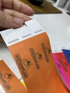 Proveedores al por mayor Sport Tyvek Pulsera Muñequera Papel <span class=keywords><strong>Qr</strong></span> <span class=keywords><strong>Code</strong></span> Evento Pulseras con código <span class=keywords><strong>Qr</strong></span> - Product Image 3