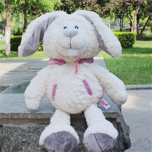 Muñeco de Peluche de Conejo de las Nieves con Gorro, Almohada para Dormir, Juguete de Peluche, Adecuado para Decoración del Hogar y Regalos Navideños - Product Image 1