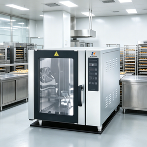 <span class=keywords><strong>Horno</strong></span> <span class=keywords><strong>de</strong></span> Convección Eléctrico <span class=keywords><strong>de</strong></span> Alta Eficiencia y Durabilidad con 5 Bandejas y Control Preciso por Microcomputadora para Producción <span class=keywords><strong>de</strong></span> Pastelería - Product Image 2
