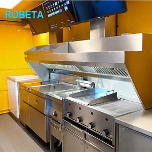 CAMP contenedor bar 20 pies contenedor restaurante con Cocina Comida camión remolque totalmente equipado café Coche - Product Image 5