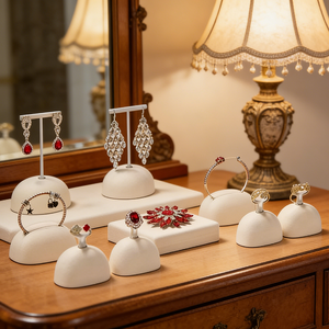 Exhibidores de Joyería de Diseño Moderno, Soporte para Exhibición de Joyería para una Exhibición Elegante en la Vitrina - Product Image 5