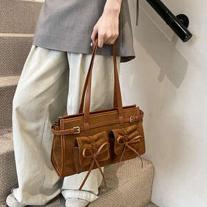 Nouveau sac à main tendance pour femme, sac à bandoulière avec nœud, édition coréenne, sac fourre-tout pour femme - Product Image 6