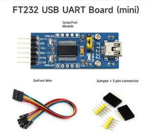 Aismartgoo FT232 USB-to-UART, USB-to-TTL, เครื่องมือกระพริบ FT232RNL, โมดูลการสื่อสารแบบอนุกรม - Product Image 2
