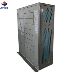 Pickup Station Lockers For Shipping Smart Outdoor Water-proof Express Locker Cabinet Intelligent Mail Parcel Delivery Lockers