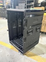 Flight Case à montage en rack pour amplificateur robuste avec roulettes