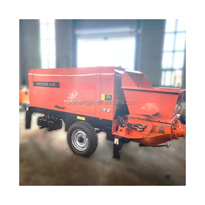 Pompe à <span class=keywords><strong>béton</strong></span> miniature portable, diesel ou électrique <span class=keywords><strong>en</strong></span> option, pour projets de construction - Product Image 4