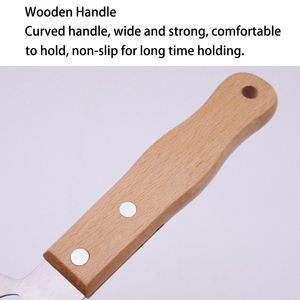 Daphyla נירוסטה בשר <span class=keywords><strong>bbq</strong></span> סט טפרים סט של 2 עץ ארוך ידית ממשך כפות חזיר יד כלי סוג מקל - Product Image 3