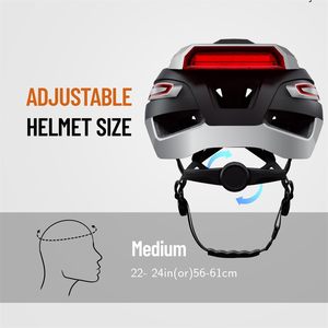 <span class=keywords><strong>Casque</strong></span> étanche Clignotants LED Phare <span class=keywords><strong>Casque</strong></span> de <span class=keywords><strong>vélo</strong></span> intelligent avec <span class=keywords><strong>Bluetooth</strong></span> - Product Image 2