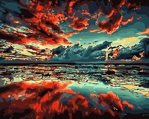 Cartone animato fatto da te e animali colorati pittura a olio con <span class=keywords><strong>numeri</strong></span> per regalo decorazione della parete per la casa su ordinazione di paesaggi floreali per numero - Product Image 2