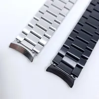 Correa de acero inoxidable para Samsung Galaxy Watch 7, 6, 5 Pro, 44, 40mm, banda para Samsung Galaxy 6, 4 Classic, 47mm, 43mm, pulsera sin huecos