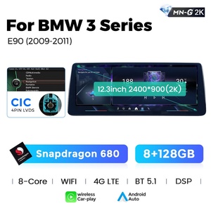 NaviFly 2400*900P 2K Qled Pantalla Estéreo para Auto, Reproductor DVD Android para BMW Serie 3 E90 (2005-2011) CCC <span class=keywords><strong>CIC</strong></span> Snapdragon 680 - Product Image 6