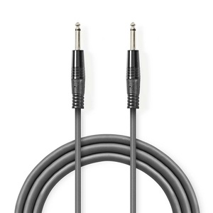 สายลำโพงโมโนขนาด 6.35 มม. แบบตัวผู้ ยาว 3 เมตร สำหรับเชื่อมต่อเสียง - Product Image 1
