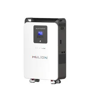 Mylion 5kwh Residentieel Energieopslagsysteem Zonne-Energie Omvormer & Life Po4 Batterij Alles-In-Één Beweegbare Stroomsysteem