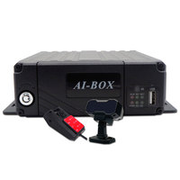 Adas DMS HD 1080p 4CH Mobile DVR Dash Cam Video Recorder pour Voiture Bus Camion Supports 4G Wifi GPS pour Véhicules