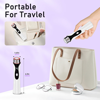 Appareil de soin de la peau électrique en acier inoxydable à induction, portable, pour lifting du visage, massage, usage domestique, blanchiment et raffermissement, intégré