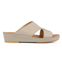 SHIKOL fabriqué à la main en cuir arabe pantoufle hommes Coustmize chaussures italien veau fait sandales respirant léger sandales pour hommes