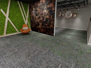 Alfombras Modulares Antideslizantes de PP para Decoración de Oficinas y Hogares - Diseño de Última Generación - Product Image 2