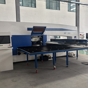 Tự động đấm điện cho ironworker kim loại thép tấm, <span class=keywords><strong>CNC</strong></span> cho ăn thủy lực dập - Product Image 6