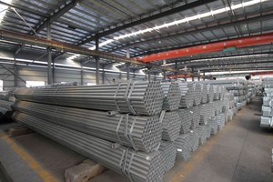 ท่อเหล็กชุบสังกะสีสำหรับอาคารสำนักงานโรงพยาบาลโรงจอดรถขนาดมาตรฐานกำหนดได้เอง - Product Image 3